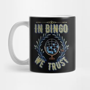 Bingo - In Bingo We Trust/ Gold Mug